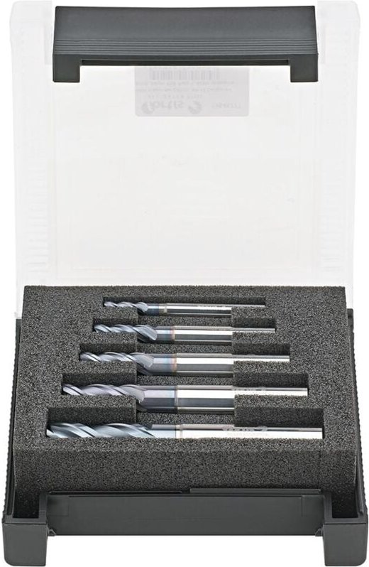 Thumbnail - FP - Fortis VHM-Schaftfräser-Satz hpcsteel D6527LHB, 6 - 16 mm, Carapace+Fortis