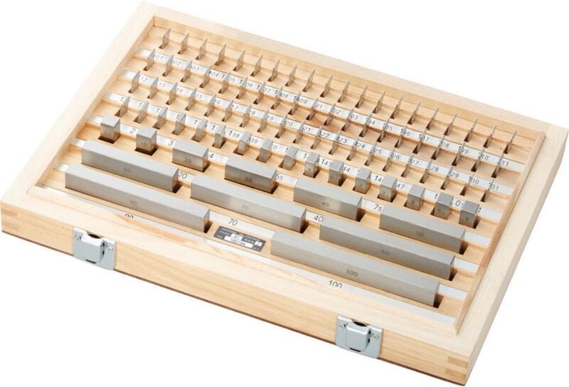 Parallel-Endmaß-Satz Stahl 87-tlg., Gen.2 - Fortis