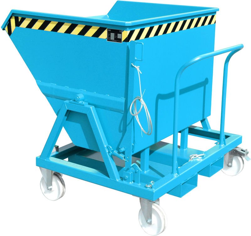 Bauer Kippmulde KS 550, lackiert, Lichtblau