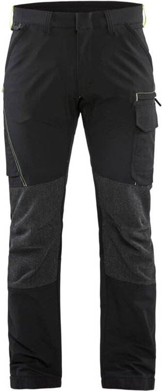 Dehnbarer Wartungs-Hose 4D 1422 - Neon Gelb/Schwarz 3XL - FR(56) - SE(C62) - Kurz