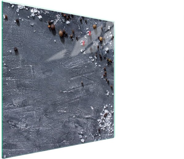 GLASSCHUTZPLATTE FÜR HERD 50x52 SCHIEFER