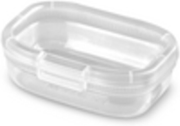 Rechteckige Snap Box Transparenter Lebensmittelbehälter 0,25 l Curver