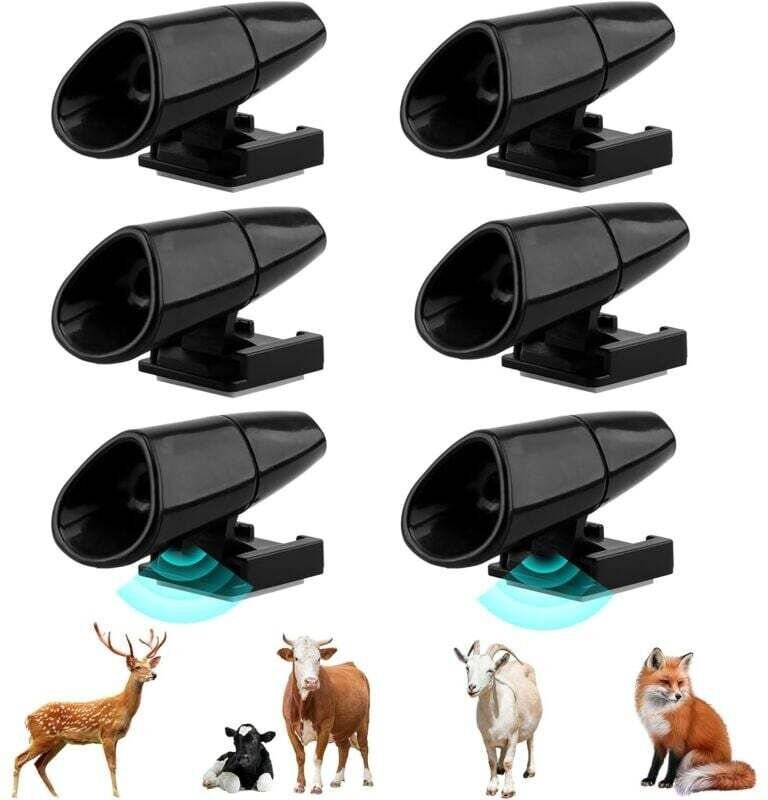 Stück Ultraschall-Wildschutzpfeife, Ultraschall-Autopfeife Wildschutz Hirsch Hase, Tierschutz- und Warngerät für Auto LK...