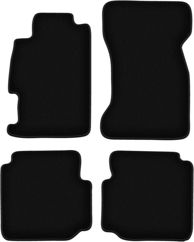 BASIC schwarze Veloursmatten für: Rover 600/ 618 / 620 / 623 Limousine (1993-1999)