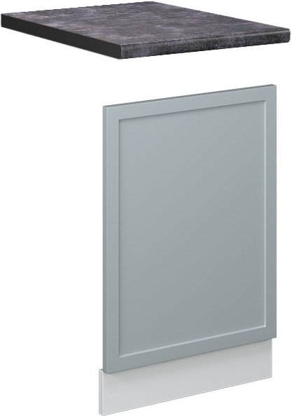 Thumbnail - Vicco - Frontblende Fame-Line, Hellblau-grau, 45 cm , ap Anthrazit