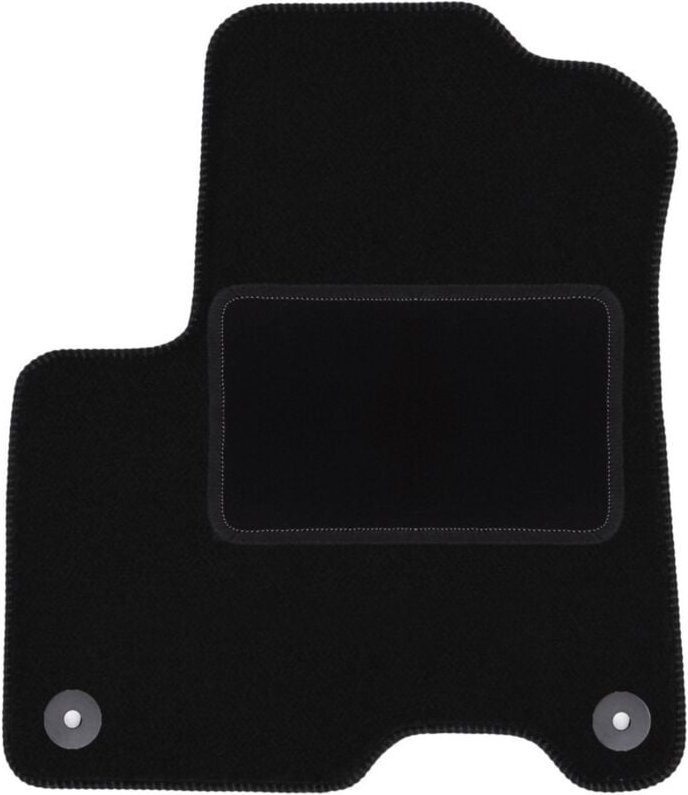 Fahrermatte schwarz für: KIa eNiro / Niro EV Crossover (2016-)