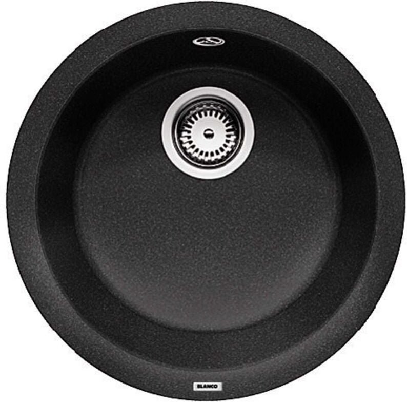 Blanco Rondo - Silgranitspüle, Durchmesser 45 cm, Schwarz 525959