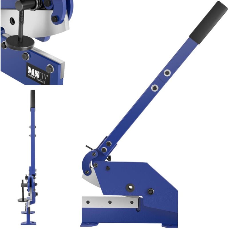 MSW - Blechschere Blechschlagschere Schnittbreite 180 mm Max. Materialstärke 6 mm