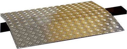 Matisère - Handliche Rollstuhl Schwellenbrücke mit Steg LxB 500x700m, um 35mm zu überwinden - SB-S08