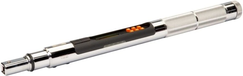 Bahco - Elektronischer Drehmoment- und Winkelschlüssel mit Memory/USB & Rechteckigem Wechselkopf, 40-800 Nm
