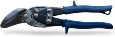 Freund - Idealschere Durchlaufschere rechts Hebelübersetzung f. Edelstahlbleche geeignet blau 01290240