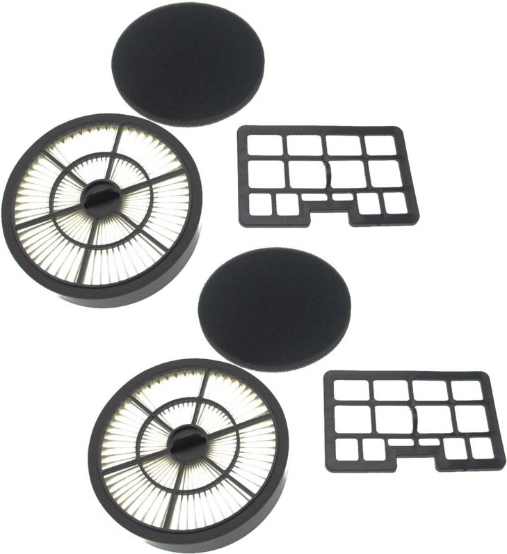 Filter-Set kompatibel mit Hanseatic VC-T4020, VC-T4020E-1, VC-T4020ES-2, VC-T4020ES17 - 4x Filter (Abluft-Filter, Kombi-...