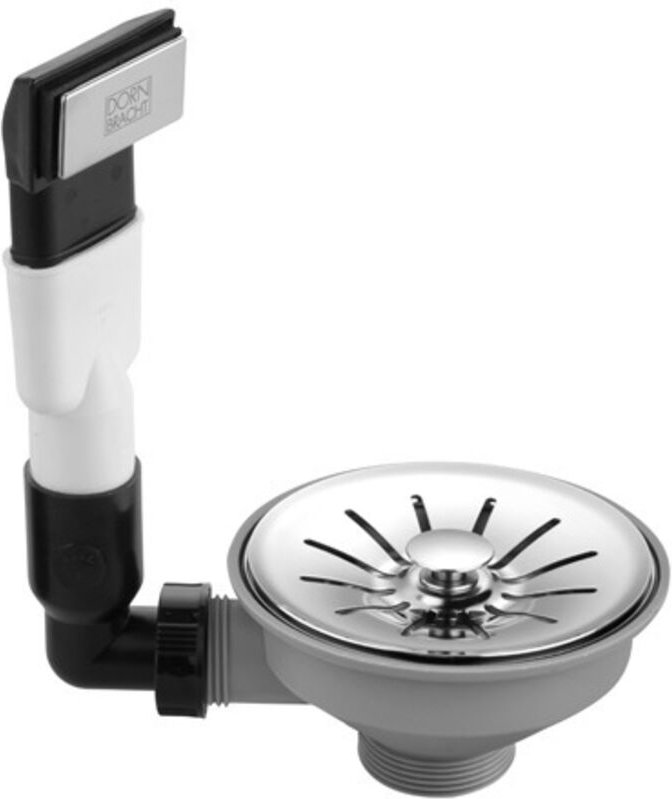 Ab- und Überlaufgarnitur, handverschließbar, für - Dornbracht