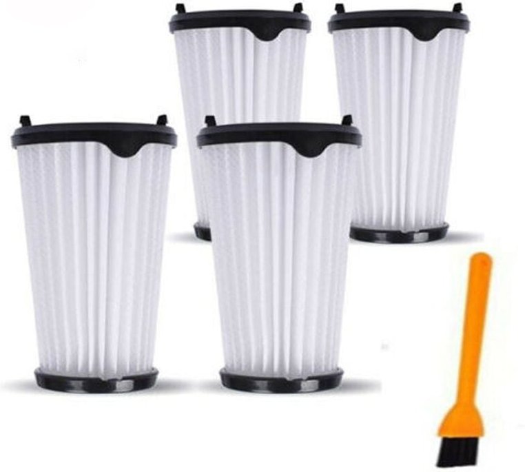 4er-Pack Staubsaugerfilter mit Reinigungsbürste für aeg CX7 CX7-2 AEF150 Staubsauger