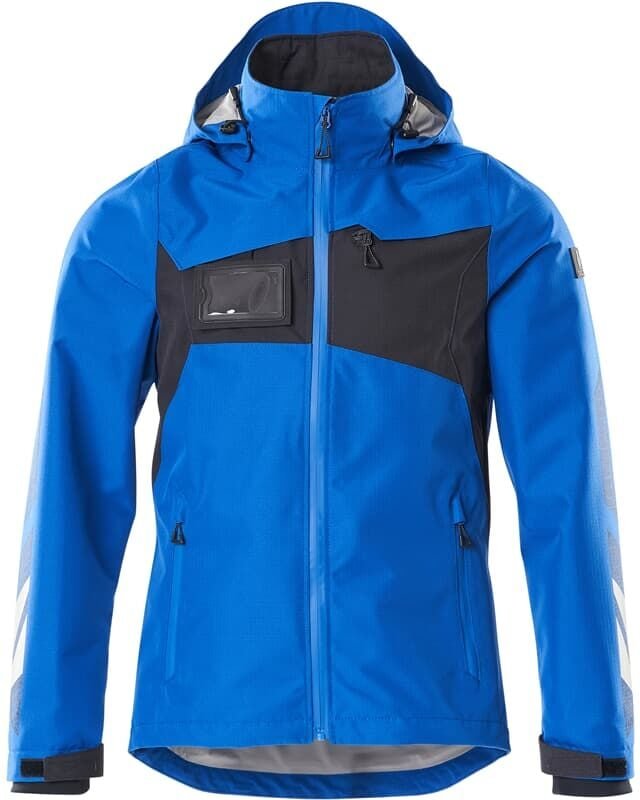 Accelerate Hard Shell Jacke 18301 atmungsaktiv, winddicht und wasserdicht, Farbe: Azurblau/Schwarzblau - 91010, Größe: 4...
