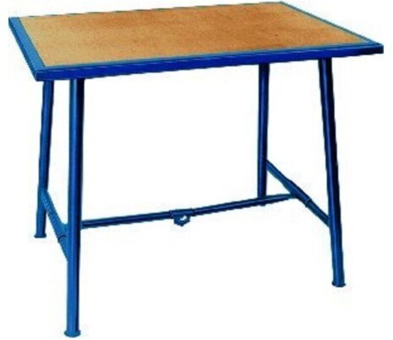 Klappbare Werkbank 1000x700x30mm Kiesel