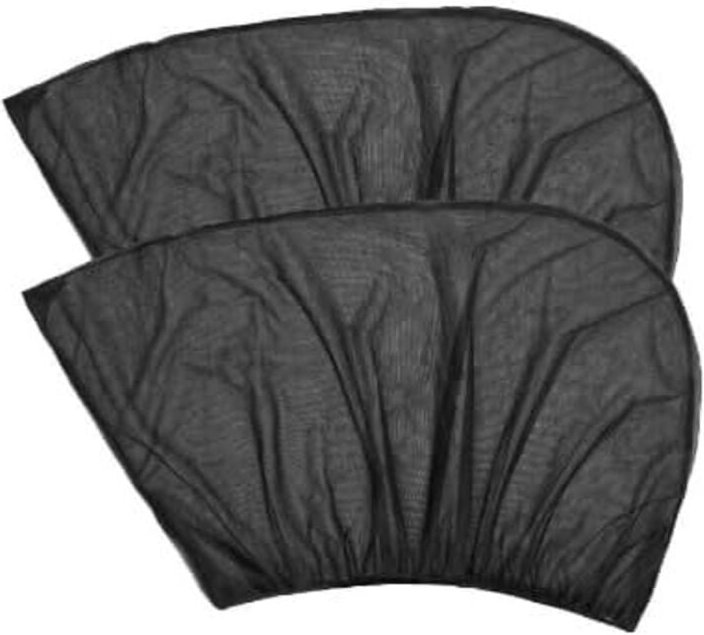 Thumbnail - 4er-Pack universeller elastischer Sonnenschutz für Seitenfenster – dehnbares Autonetz – hochelastisch und atmungsaktiv –...