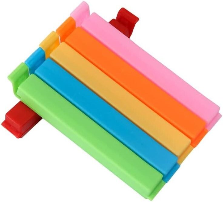 Sollbry - Kunststoff-Verschlussclip, feuchtigkeitsbeständiger Verschlussclip für Tee-Snacks