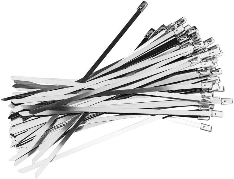 100x kabelbinder edelstahl - 20 cm