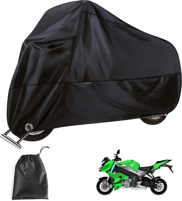 Motorradabdeckung, wasserdichte Motorradabdeckung, wasserdichte Rollerabdeckung aus Polyester, beständig gegen Vogelkot,...
