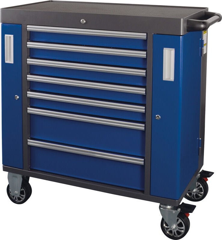 Bestückter Werkstattwagen space, 7 Schubladen, 187tlg, PR7901-524 - Projahn