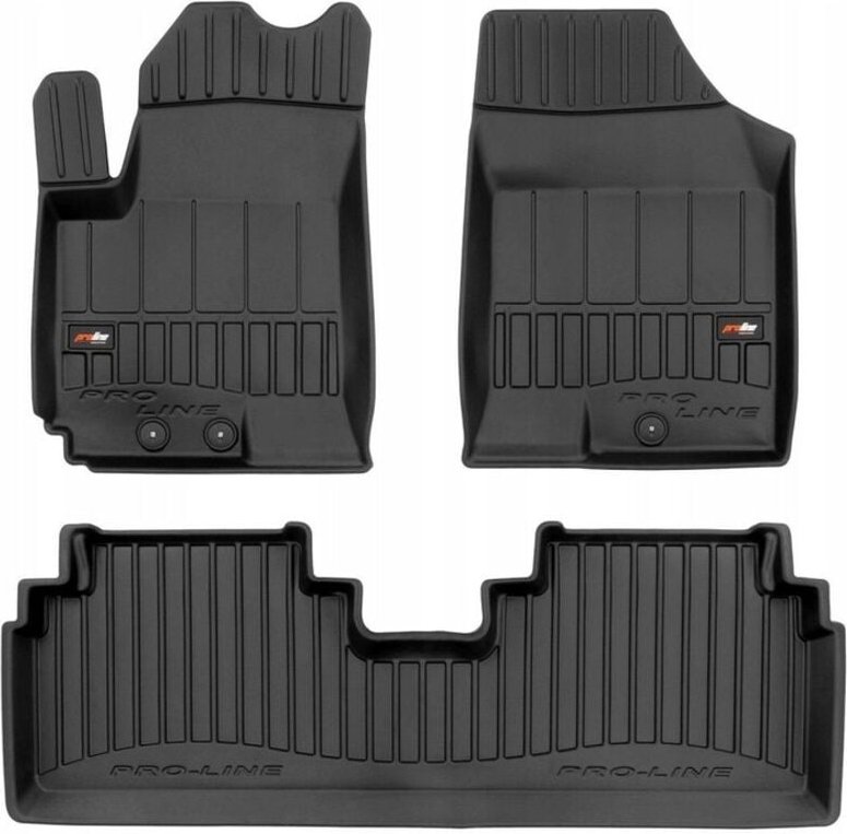 Gummimatten Fußmatten Hyundai ix20 2010-2019 3D Mulde