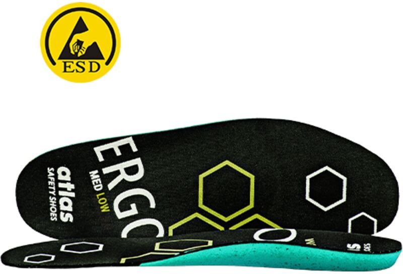 Einlegesohle ergo-med® green Atlas Gr. 49