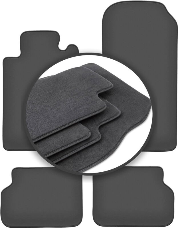 Premium Autofußmatten für: Mercedes CL W140 Coupé (1991-1998)