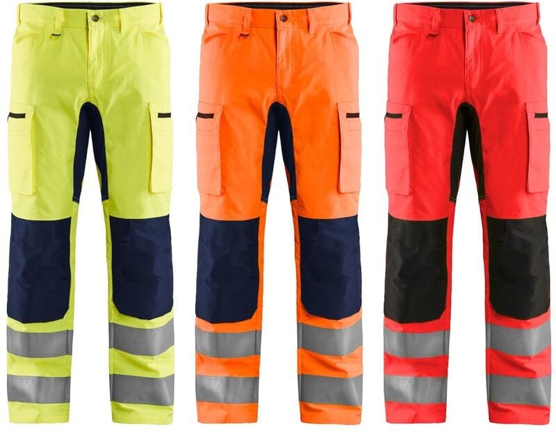 Thumbnail - 1585 Warnschutz-stretchhose - 48 (eu) - Gelb - Blaklader