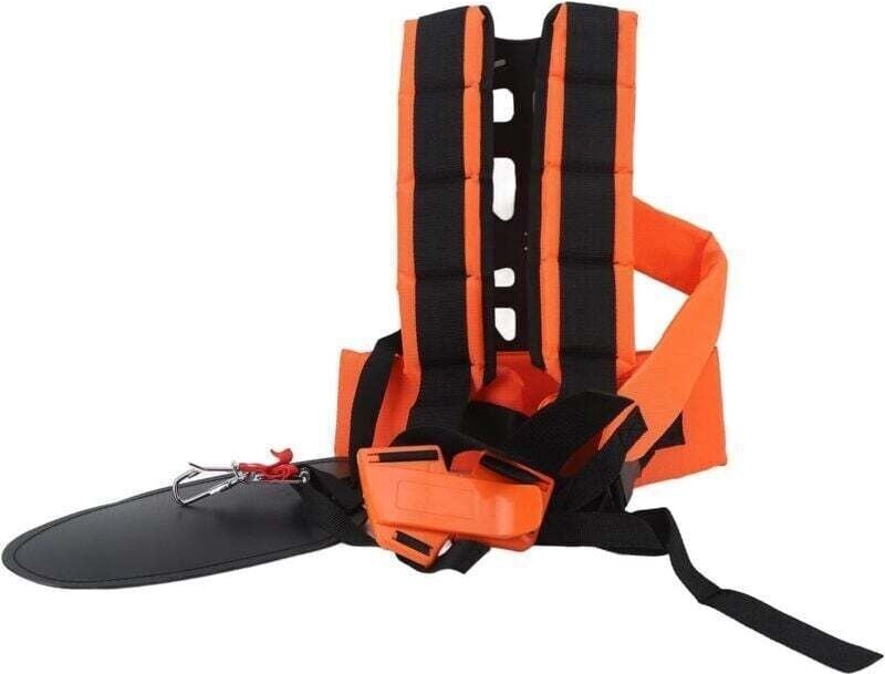 Doppelter Rasenmähergurt, bequemer, verstellbarer Kraftgurt, praktischer, bequemer Schultergurt, doppelter Rasenmäher-Sc...