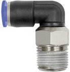 Riegler - L-Steckverschraubung »Blaue Serie« mini, drehbar, r 1/8, 126.018-4M