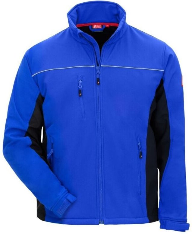 Softshelljacke Nitras motion tex light 7156 Königsblau / Schwarz Gr. 5XL