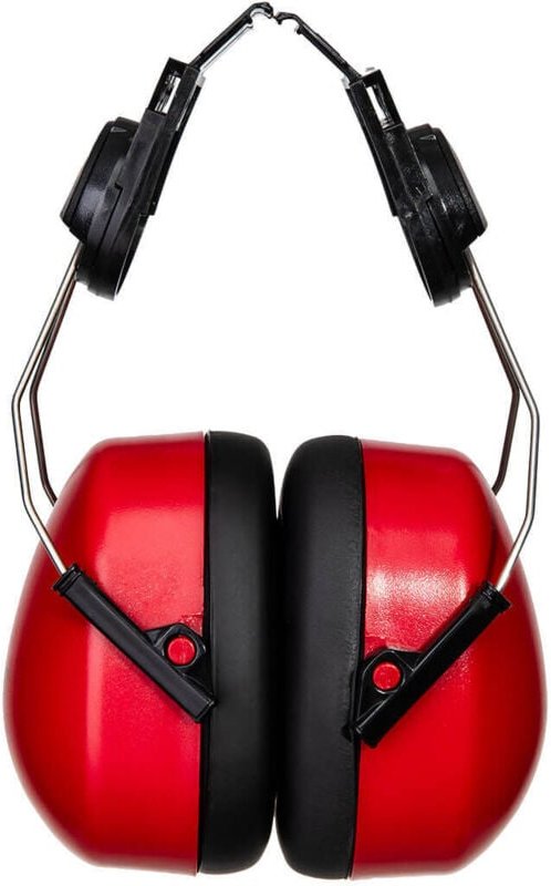 Lärmschutz-Ohrringe Endurance Clip-On Rot