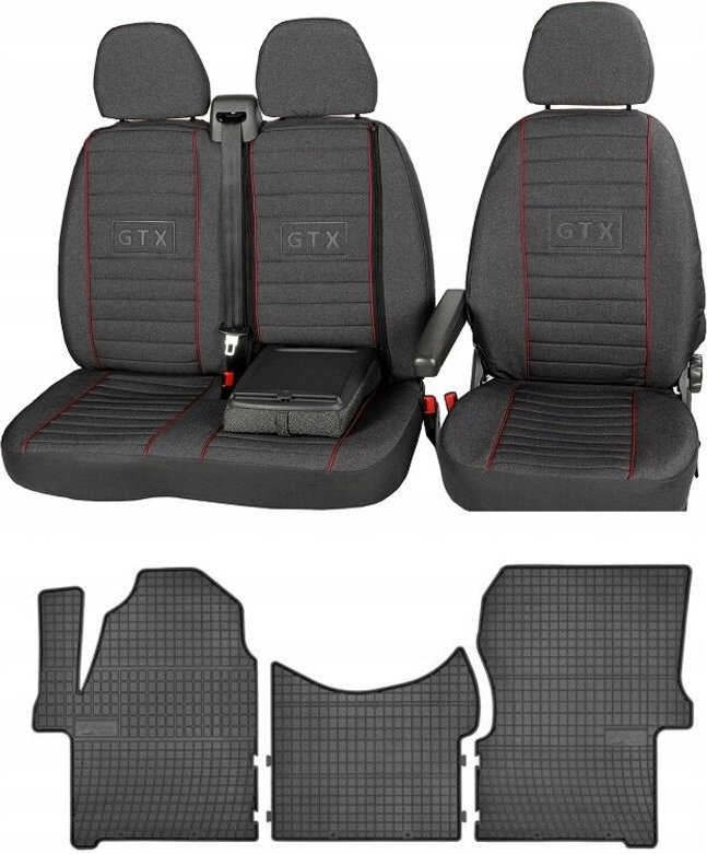 Satz Bezüge und Matten für VOLKSWAGEN CRAFTER 2006-2016