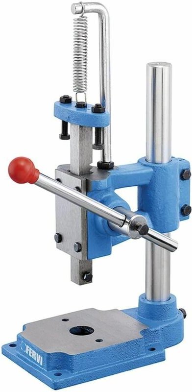 Manuelle bench bank handpresse federschlagpresse Fervi P028/07