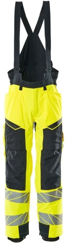 Thumbnail - Winterhose 19090-449-17010 Gr. xl hi-vis gelb/schwarzblau - Mascot