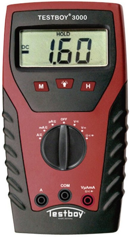 Testboy TB-3000 Hand-Multimeter digital CAT IV 600 V Anzeige (Counts): 2000