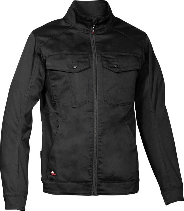 Arbeitsjacke mit Reißverschluss BLORA - Schwarz 3XL - FR (60) - EU (62)