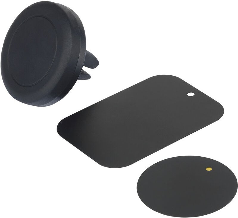 RF-5044678 Lüftungsgitter Handy-Kfz-Halterung 360° drehbar, Magnetbefestigung - Renkforce