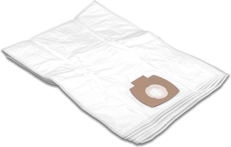 5x Staubsaugerbeutel Ersatz für Metabo 630296000 für Staubsauger - Mikrovlies, Weiß - Vhbw