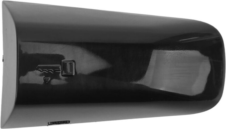 SUNXURY Rechte Autotürgriffkappe, Abdeckung, Schlüsselschloss, Teil, Schwarz, LR048299, Ersatz für Range Rover Evoque 20...