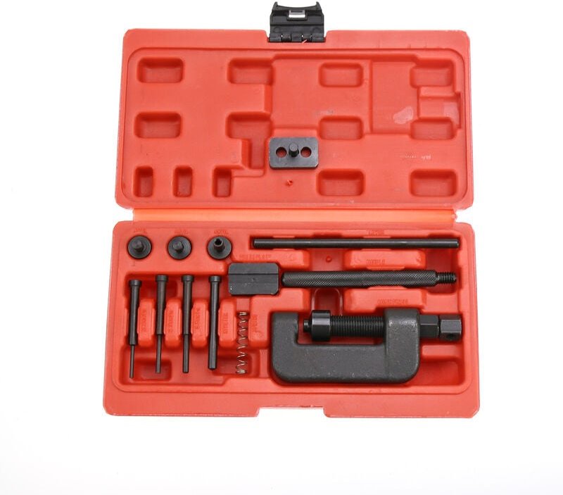 13tlg Kettentrenner Motorrad Trennwerkzeug Trenn-Niet-Werkzeug Motorradkette