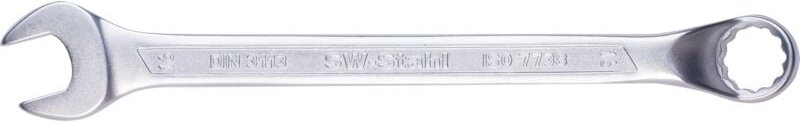 Thumbnail - SW-Stahl 00225L Gabelringschlüssel 28 mm I Maulschlüssel SW 28mm I RingSchraubenschlüssel I Schraubenschlüssel gekröpft ...