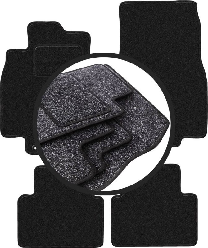 ANTHRA Autofußmatten für: Mercedes A-Klasse W169 Fließheck (2004-2012)