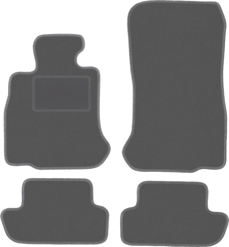 Graphit-Fußmatten für: BMW 6 F12 Cabrio (2011-2018)