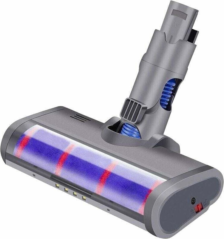 Brosse de Nettoyage à Rouleau Souple - Compatible avec les Aspirateurs Dyson V6, V6 Absolute, V6 Animal Fluffy, V6 Trigg...