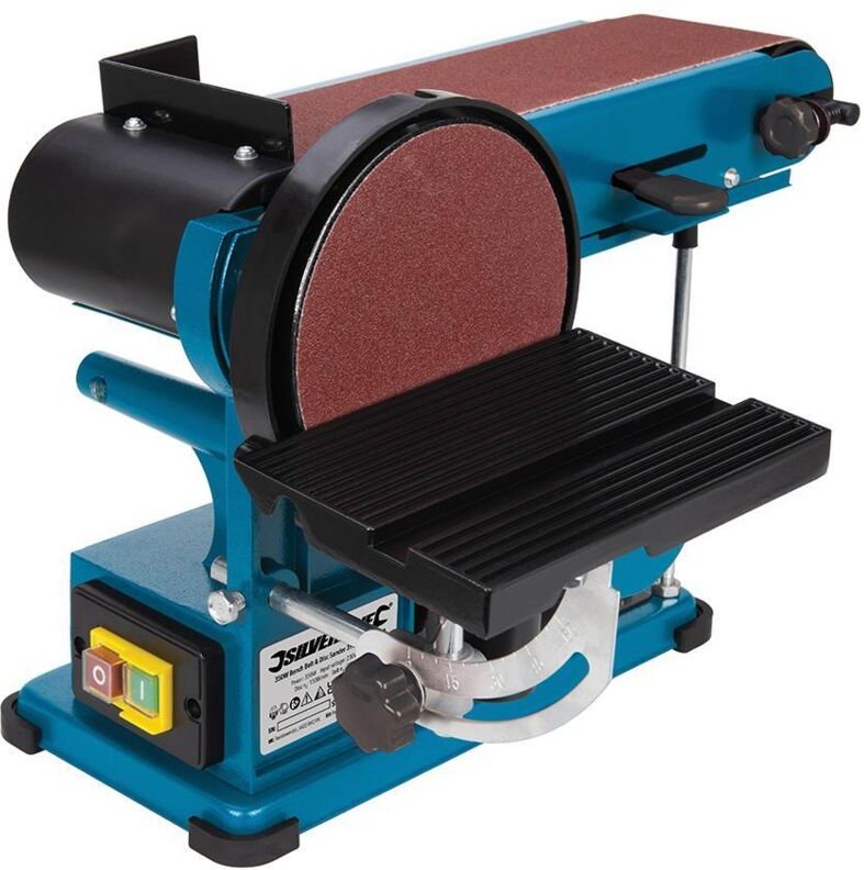 Silverline - Band- und Tellerschleifer, 350 w 390 mm