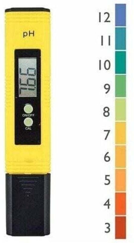 Professioneller pH-Tester, automatische Kalibrierungsfunktion und Messbereich 0,00–14,00 für Wasser, tragbares Aquarium,...
