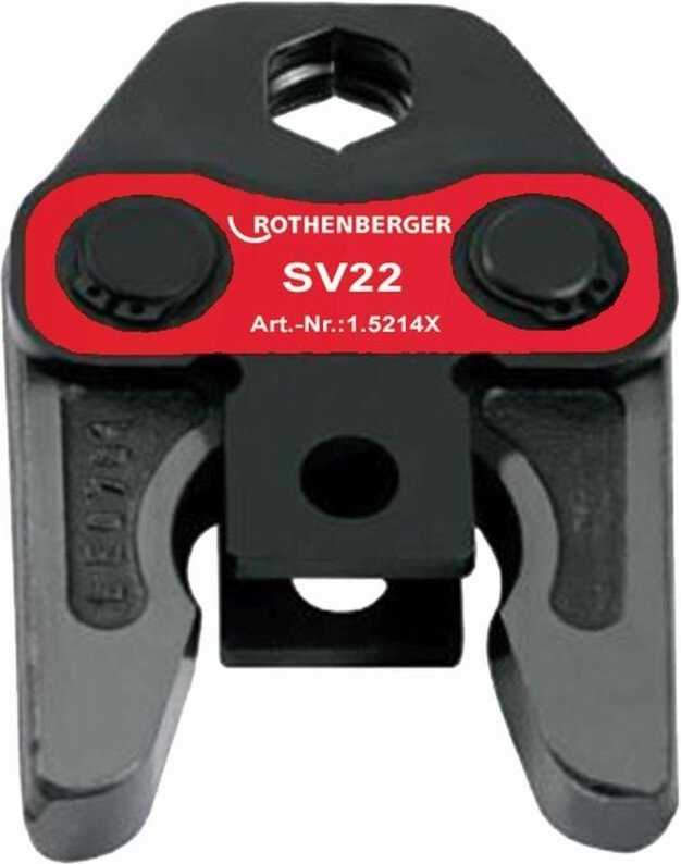 Pressbacke Presszange Standard SV22 ( 015214X ) für romax 4000 / Akku Press acc etc - Rothenberger