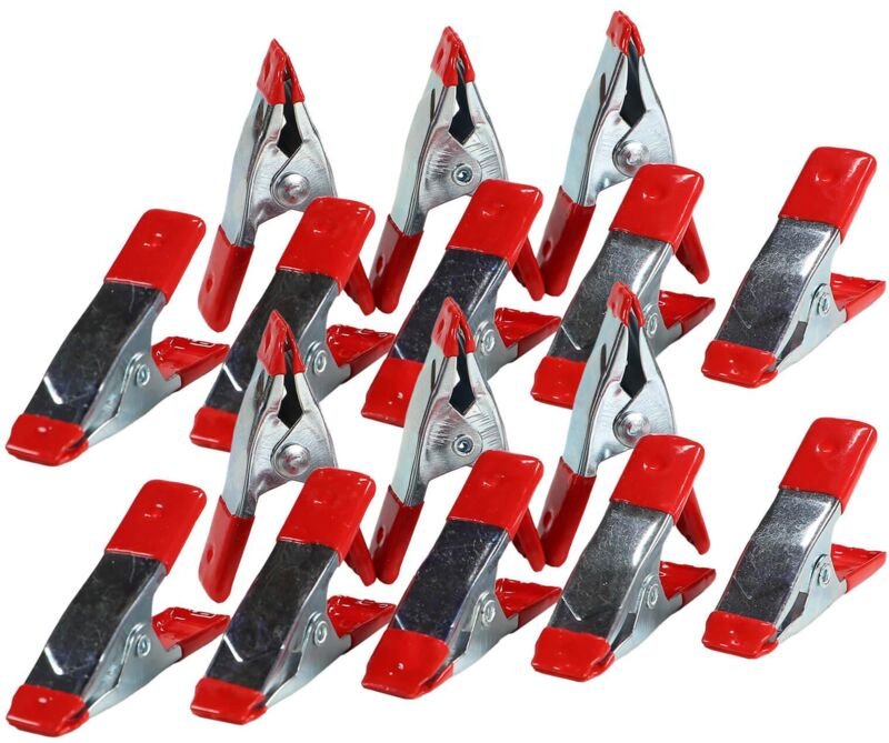 16 Leimzwingen 50mm Zwinge Federzwingen Klemmzwingen